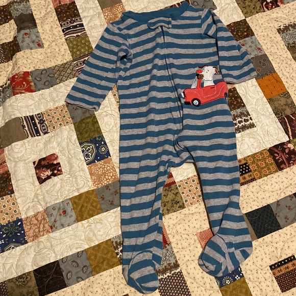 Little wonders 6-9 M onesie zip up - Picture 3 of 5